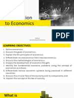 1 Introduction To Economics