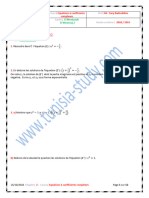 Equation À Coefficients Complexes 1