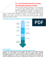 1-De La Révolution Française À L'Empire