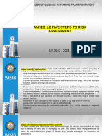 ANNEX 1.2 Five Step To Risk Assessment by GROUP 2