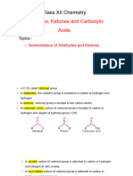 Aldehyde, Ketone and Carboxylic Acid