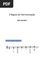 5 Regras de Harmonização - Moodle