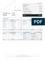 Accenture Payslip