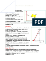 Travail ET Puissance D