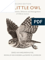 Dries Van Nieuwenhuyse, Ronald Van Harxen, David H. Johnson - The Little Owl - Population Dynamics, Behavior and Management of Athene Noctua-Cambridge University Press (2024)