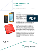 COMMTEST220 AND COMMTEST240 Portable Data Collectors Datasheet - 109M0792