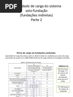 Capacidade de Carga Fundações Profundas - Parte 2