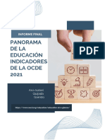 Informe Final - Panorama de La Educación 2021 - Ana Isabel Quijada