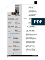 Curriculum Vitae - Ricardo Sánchez