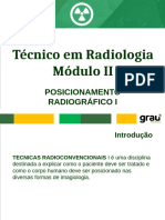 RADIOLOGIA - MÓDULO II - POSICIONAMENTO RADIOGRÁFICO I - Parte 1