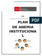 Plan Anemia Institucional