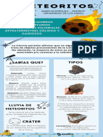 Infografia Sobre Los Meteoritos y Sus Diferencias