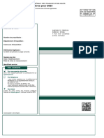 Taxes Foncières Avis (OSTWALD 67)