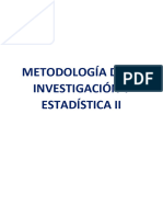 Metodología de La Investigación y Estadística Ii