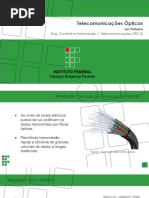 Slide - Telecomunicações Ópticas