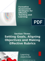 Formative Assessment Strategies For Effective Teaching and Learning