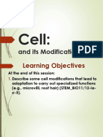 Cell Modifications