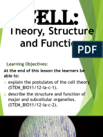 Cell, Theory, Structure & Fucntion