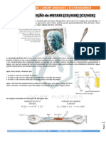 Eletroquímica - Proteção de Metais - Aula 03