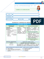 Sesiones de Aprendizaje - Semana 3 - UD VIII - Editora Quipus Perú