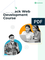 Full Stack Web Development