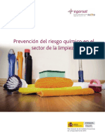 Prevencion Del Riesgo Quimico en El Sector de La Limpieza