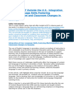 MULTILINGUALISM AND CLIMATE CHANGE IN TANZANIA CLASSROOM Catherine Njau Student Proofing