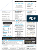 Modern Steak Menu - Spring 2024