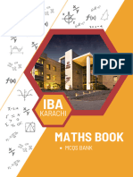 IBA Karachi Maths Book