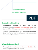 MZ Chapter - 4 and 5 - Exception Handling and Packages Oop