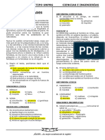 Simulacro de Ciencias e Ingenierías