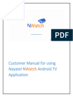 Nwatch Android TV Guide