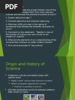 History of Science 2024 Part 3