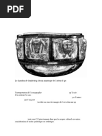 Le Chaudron de Gundestrup Une Carte Du C