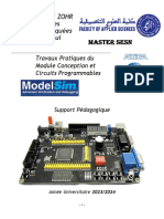 Polycopie - Des - Travaux - Pratique - VHDL - FPGA - Master SESN