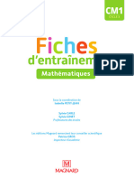 Corriges Fiches Dentrainement Outils Pour Les Maths Cm1