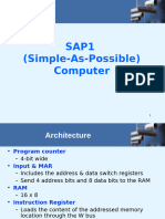 Sap1 (Simple-As-Possible) Computer