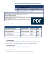 Examen Parcial 1 EMPRENDIMIENTO PARA EL DESARROLLO SOSTENIBLE