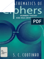 The Mathematics of Ciphers - Number Theory and RSA Cryptography