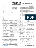 Nda Maths Mock Test 04