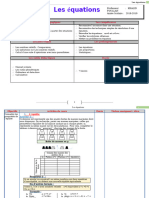 Les Équations