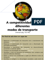 1.1 - A Competitividade Dos Transportes