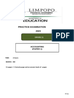 Accn GR11 P1 Practice Exam QP