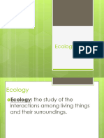 Ecology