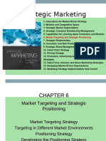 Chapter 6 - Market Targeting and Strategic Positioning