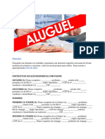 Modelo Contrato de Aluguel Com Fiador