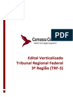 Edital Verticalizado - TRF 3 - Tribunal Regional Federal - 3 Região