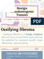 Group 12 - Benign Nonodotogenic Tumors