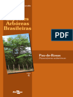 Especies Arboreas Brasileiras Vol 4 Pau de Rosas