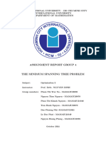 Group 4 - The Minimum Spanning Tree Problem Report